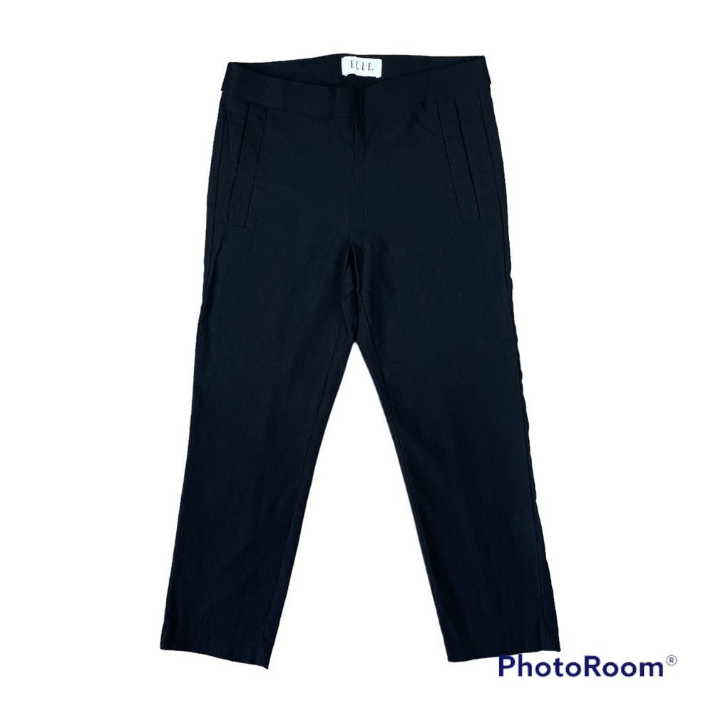 ELLE Size XS Women’s Comfort Stretch Pull-On Capri Dress Work Career Pants
